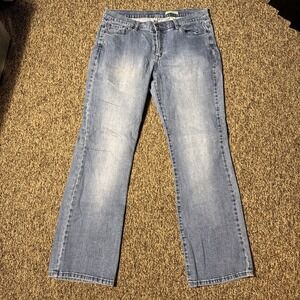 Stamp 10 Jeans Women 14 Plus Size Blue Denim Cotton Blend